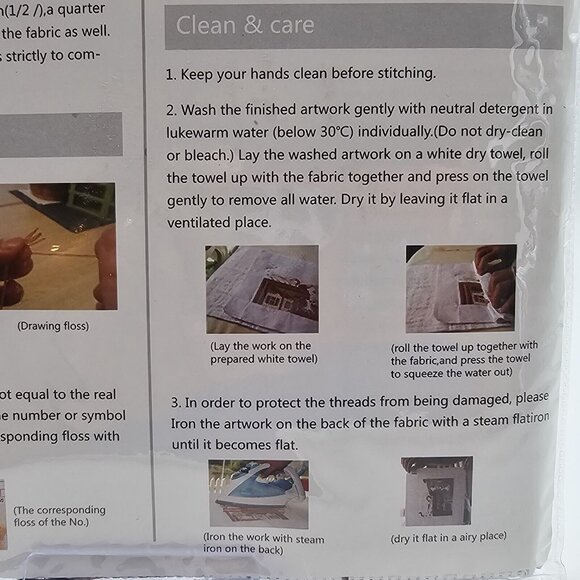 Maydear Four Seasons in Coast Cross Stitch Kit Pre-Printed Fabric - Picture 6 of 7